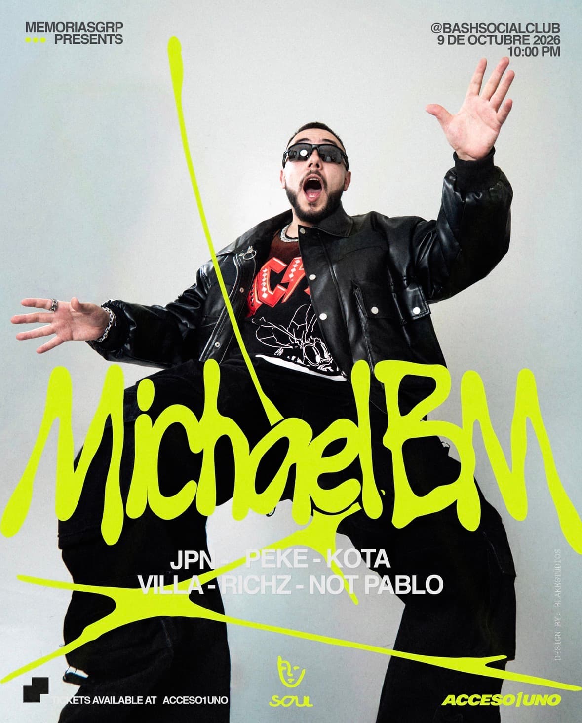 MICHAEL BM EN BASH SOCIAL CLUB